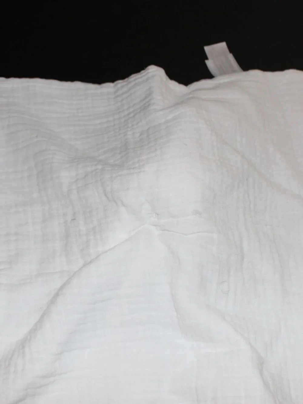 Carter's Child of Mine Lovey White Lamb Sheep Cotton Security Blanket Plush NWT